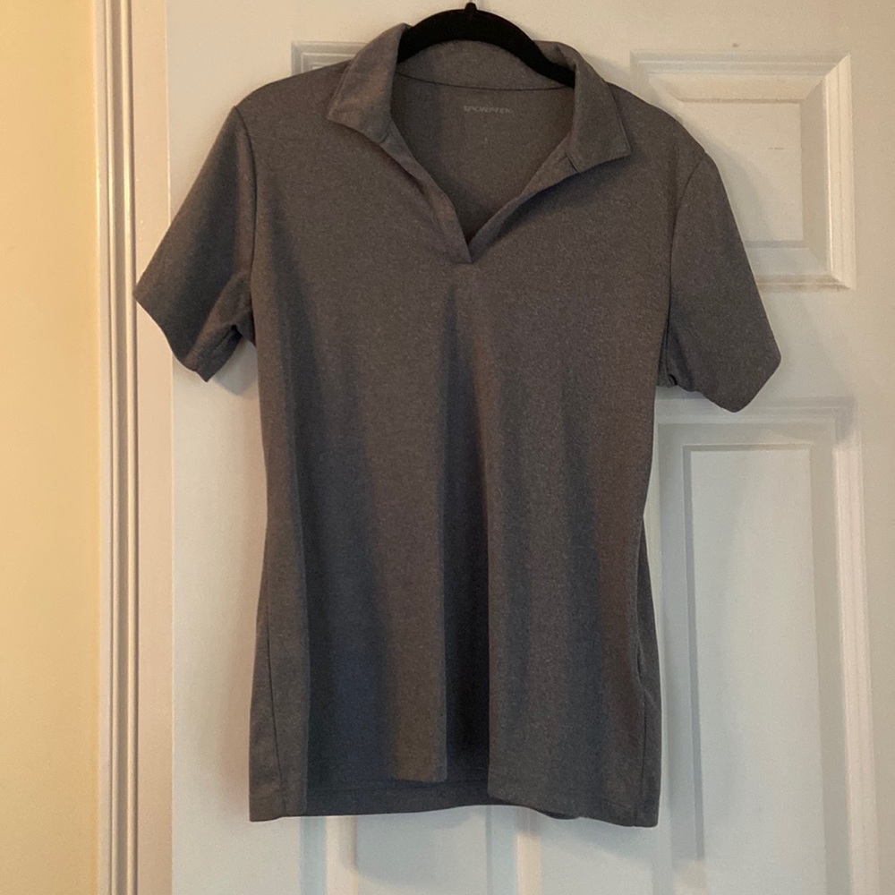 Grey Sport-Tek Women’s polo
